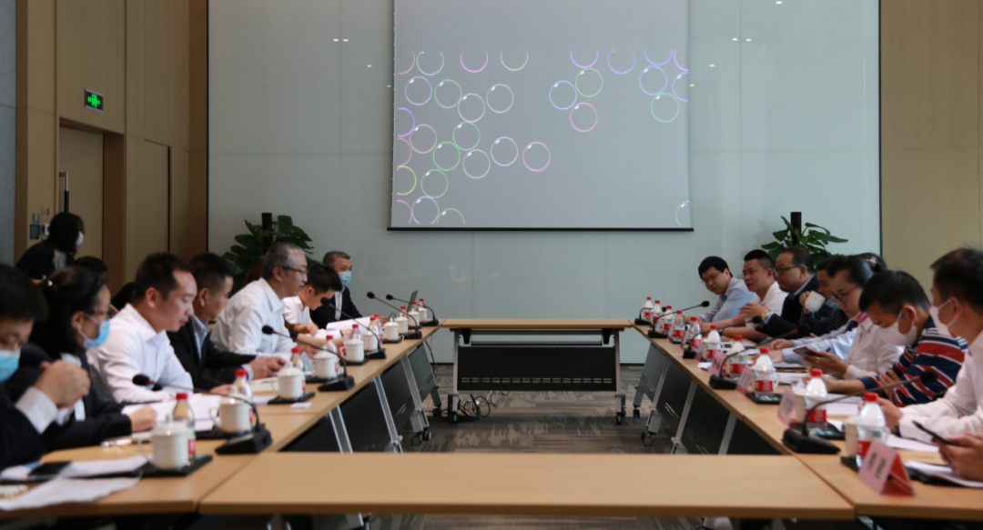 坪山區(qū)人大常委副主任、財政經(jīng)濟委員會主任委員林杰三蒞臨產(chǎn)服公司調(diào)研01